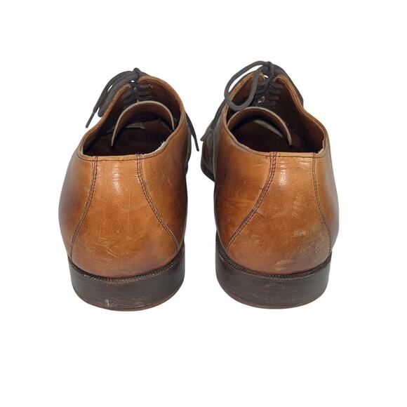 Cole Haan Woven Leather Design Oxford Loafer Shoes - Picture 5 of 9